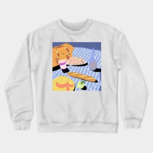 summer picnic Crewneck Sweatshirt